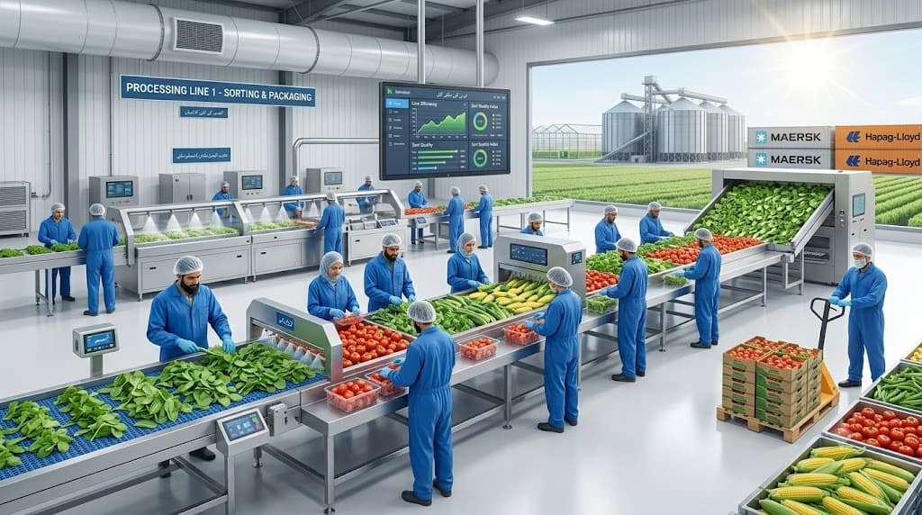 Sustainable agriculture field